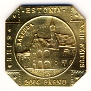 ESTONIA 2014 medal
