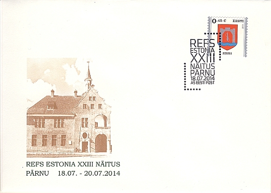 ESTONIA 2014 ümbrik